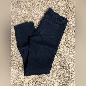 LOFT Women's Dark Blue Skinny Jeans